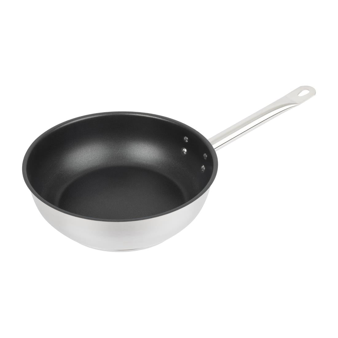 Sauteuse inox antiadhésive Vogue teflon Platinium Plus 240mm - Vogue - FC099