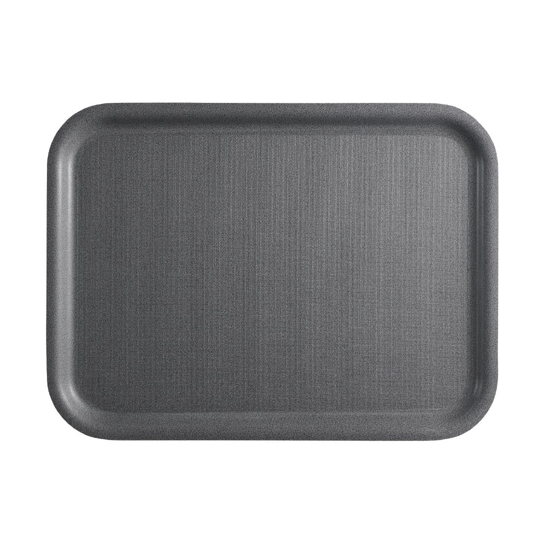 Plateau surface antidérapante Cambro Mykonos anthracite 340x460mm - Cambro - CX381