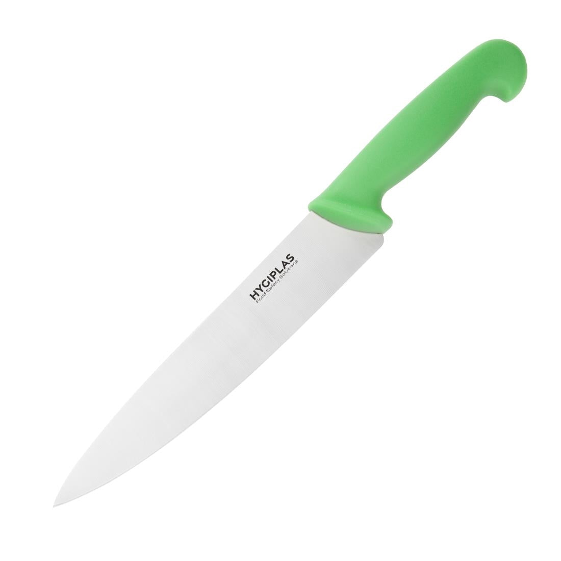 Couteau de cuisine Hygiplas vert 218mm - Hygiplas - C861