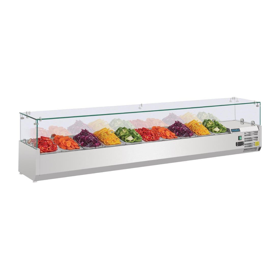Saladette réfrigérée Polar Série G 10x GN1/4 - Polar - G611