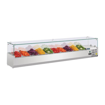 Saladette réfrigérée Polar Série G 10x GN1/4 - Polar - G611