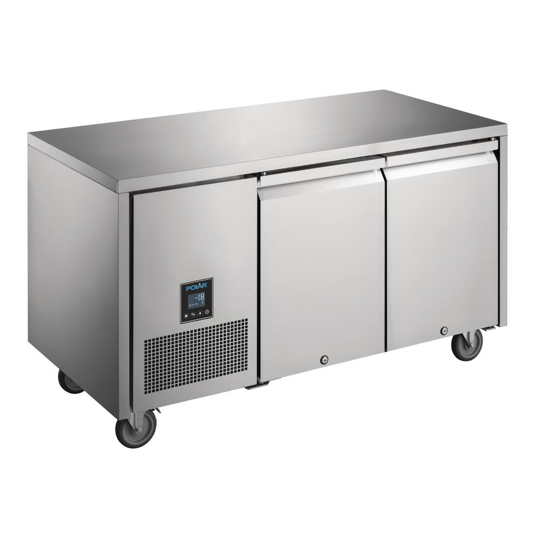 Table réfrigérée négative 2 portes Polar Serie U Premium 267L - Polar - UA006