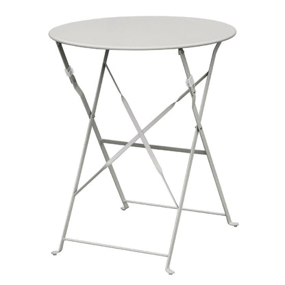 Table de terrasse en acier Bolero grise - Bolero - GH556