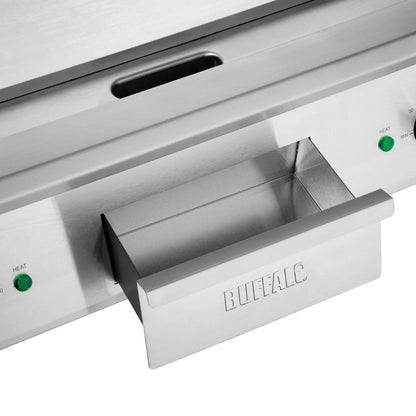 Plancha chromée double zone Buffalo 790mm - Buffalo - JE876