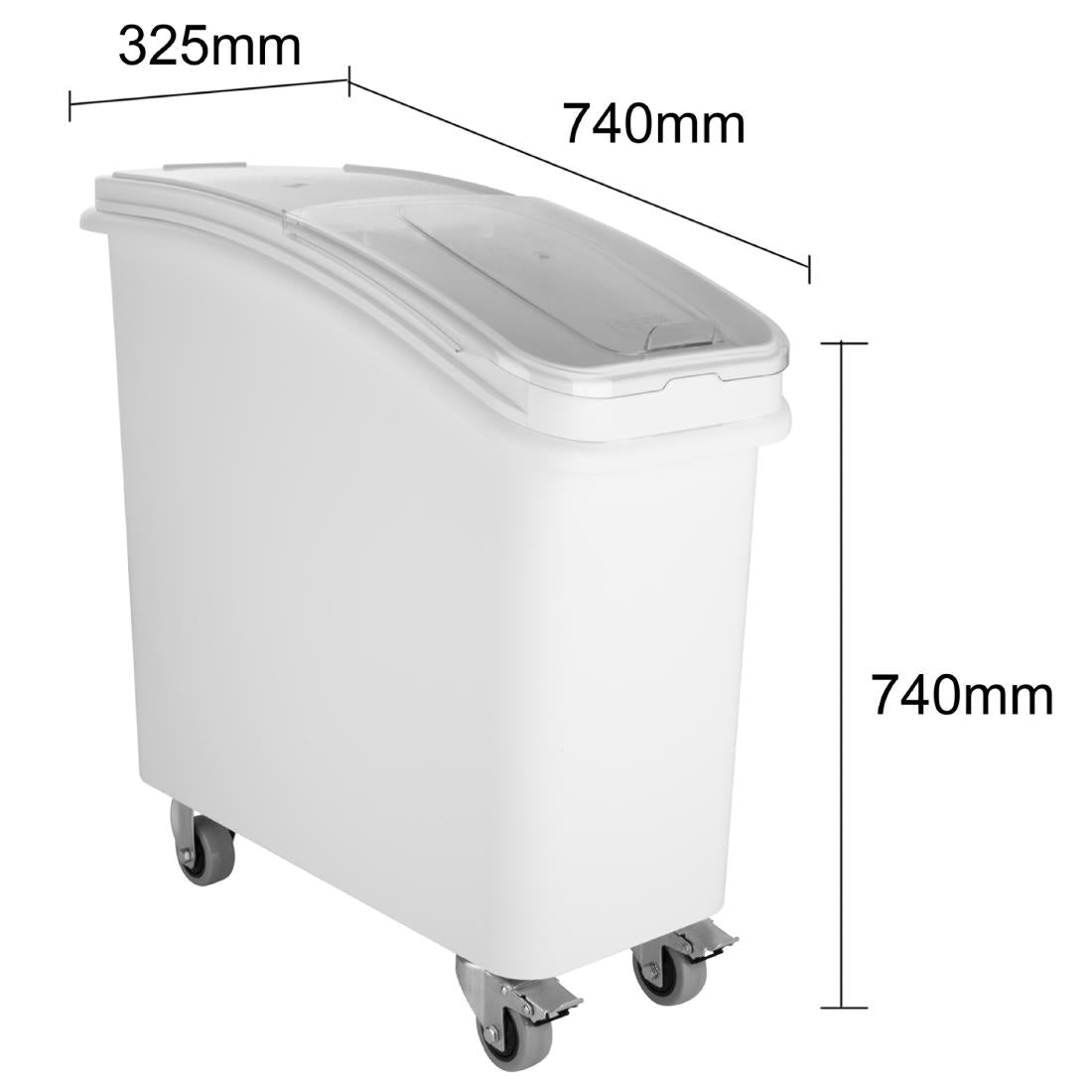 Bac à ingrédients avec pelle Vogue 81L - Vogue - JB553