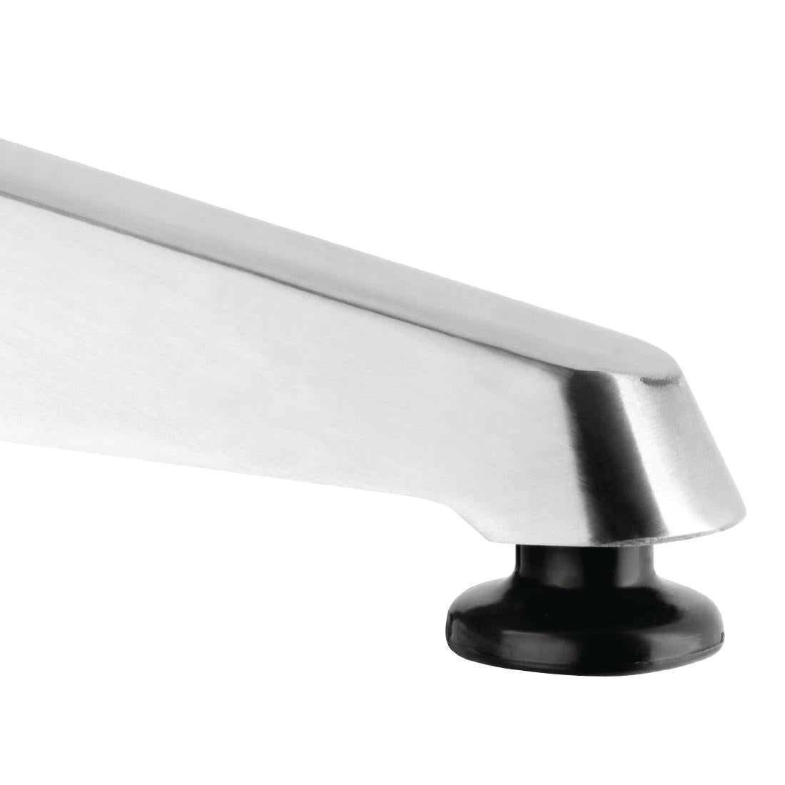 Table bistro carrée Bolero acier inoxydable 700mm - Bolero - CG834