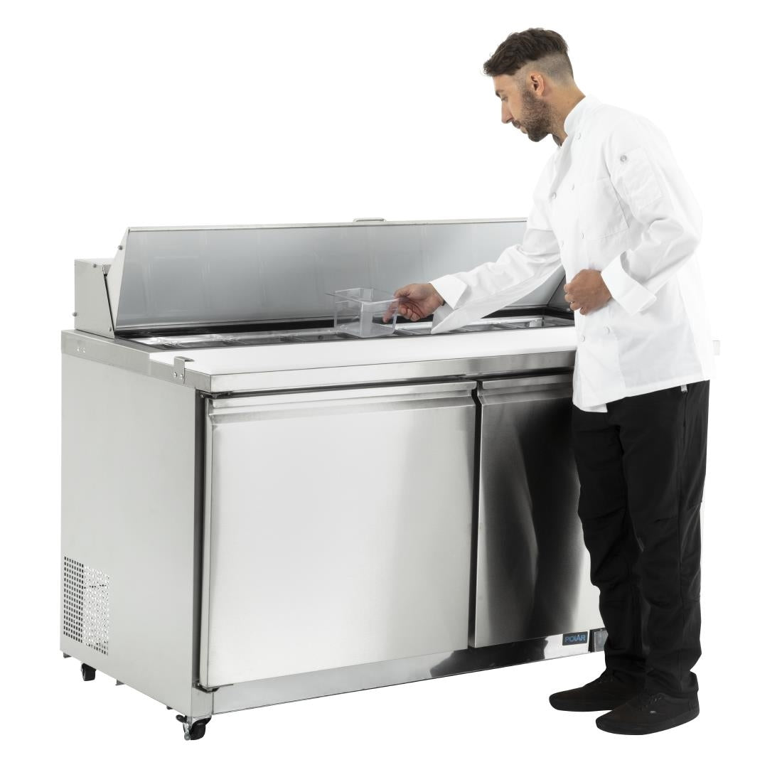 Comptoir de préparation 2 portes 527L Polar Série U - Polar - GD883
