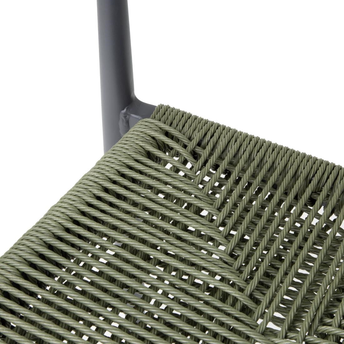Fauteuils d'extérieur en rotin PE tressé Bolero Eden verts (lot de 4) - Bolero - HZ592