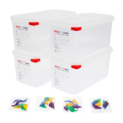 Boîte alimentaire GN 1/3 Araven 6L (lot de 4) - Araven - T987