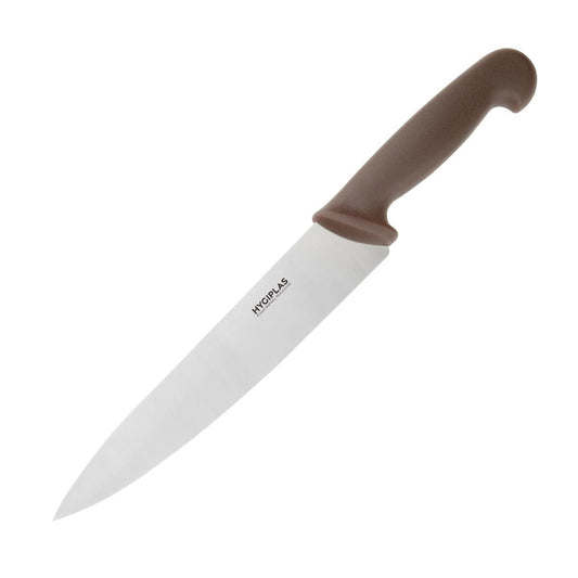 Couteau de cuisine Hygiplas marron 218mm - Hygiplas - C842
