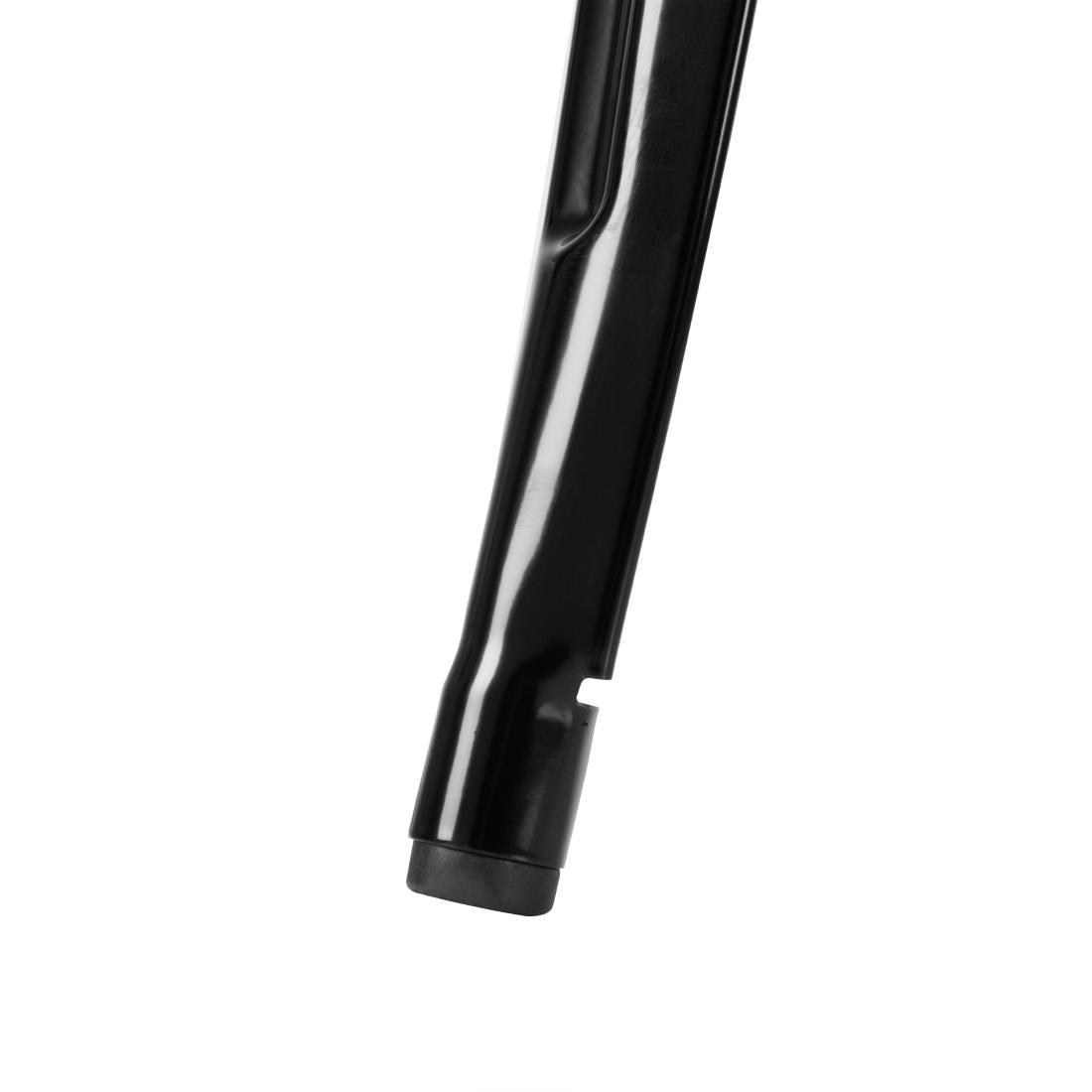 Table carrée en acier noir Bolero Bistro 668mm - Bolero - GC867