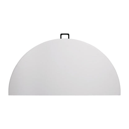 Table ronde pliable au centre Bolero blanche 1530mm - Bolero - CC506