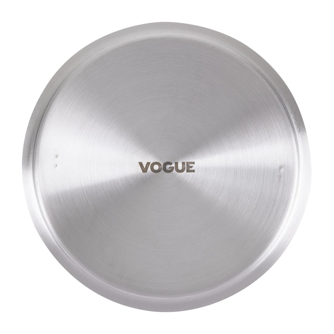 Couvercle en acier inoxydable Vogue 140mm - Vogue - M927