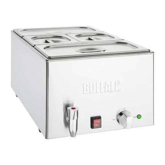 Bain-marie avec robinet et bacs Buffalo - Buffalo - FT692