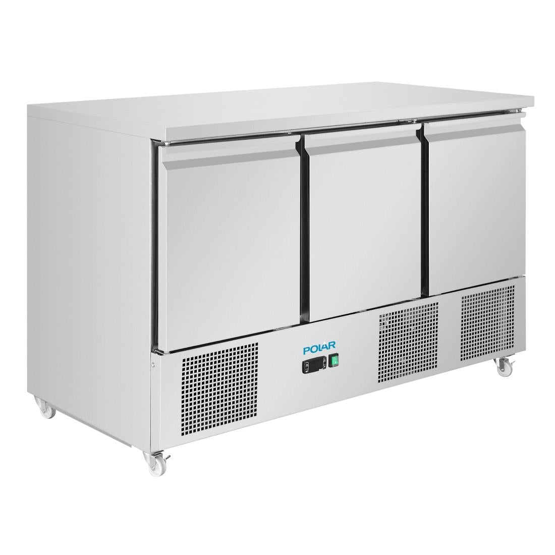 Comptoir à salade froid ventilé Polar Série U 3 portes - Polar - UA090