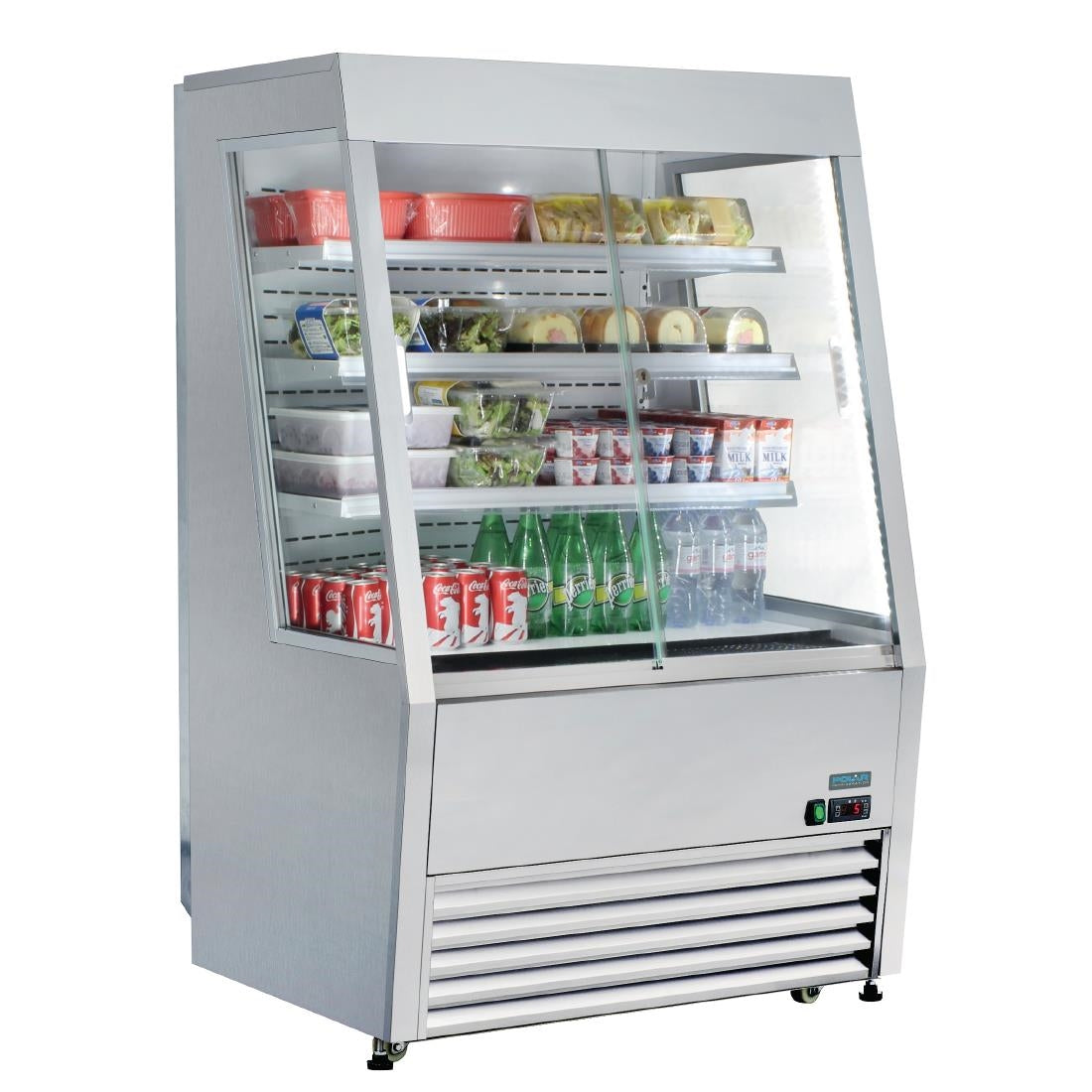 Vitrine réfrigérée libre-service économe en énergie Polar série G 390L - Polar - GP295
