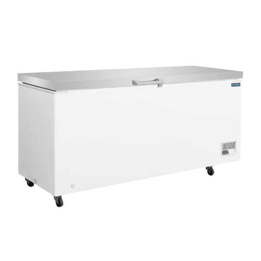 Congélateur coffre avec couvercle inox Polar Série G 581L - Polar - GP898