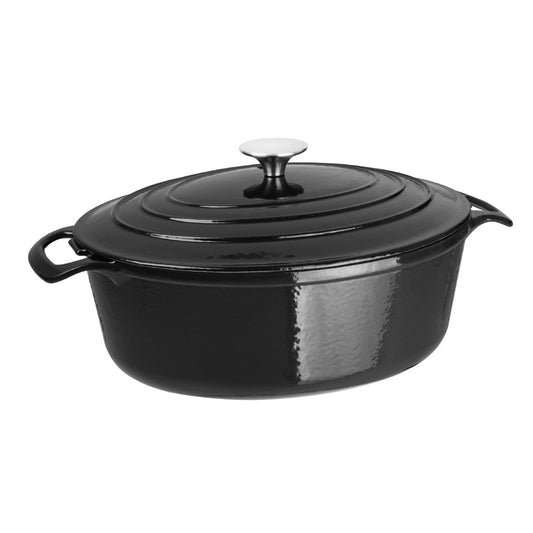 Cocotte ovale Vogue noire 5L - Vogue - GH306