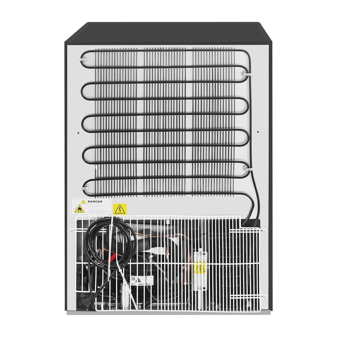Dessous de comptoir réfrigéré positif Nisbets Essentials noir 150L - Nisbets Essentials - JB197