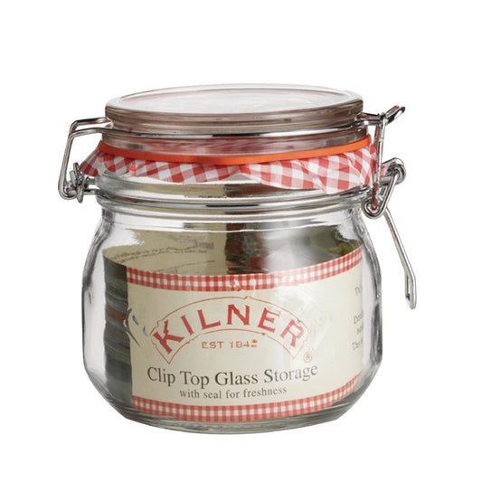 Bocal à conserve avec clip Kilner 0,5L - Kilner - GG781