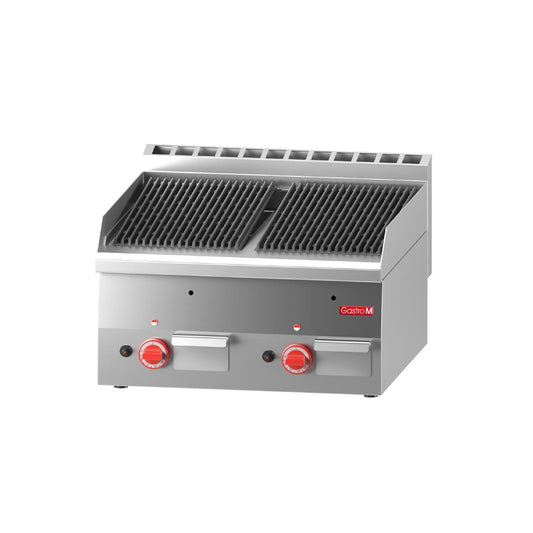 Grillade pierre de lave gaz Gastro M GRL60/60 - Gastro M - GN028