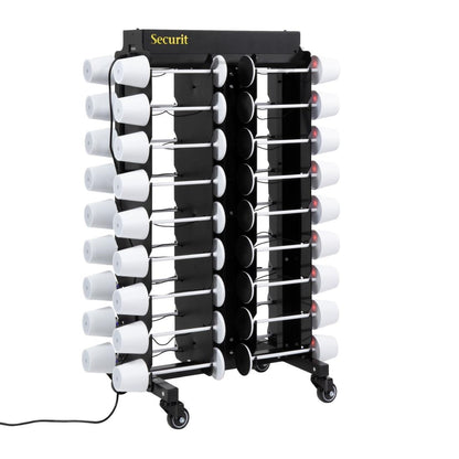 Chariot de chargement Securit pour 36 lampes de table adapté à GR652 GR655 GR656 GR657 GR658 - Securit - GR659