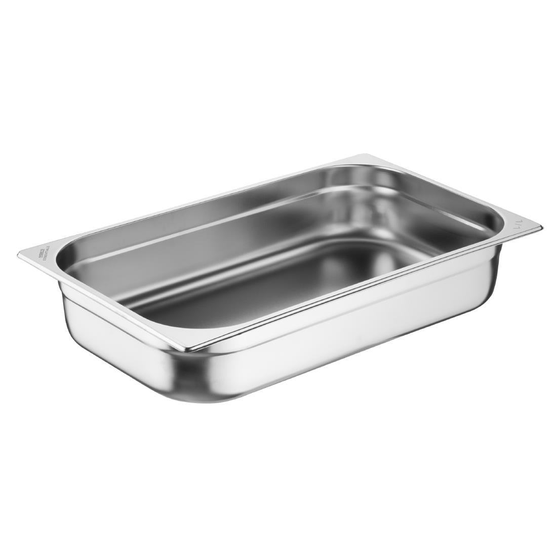 Bacs GN 1/1 en inox Nisbets Essentials 100 mm (lot de 3) - Nisbets Essentials - JB370