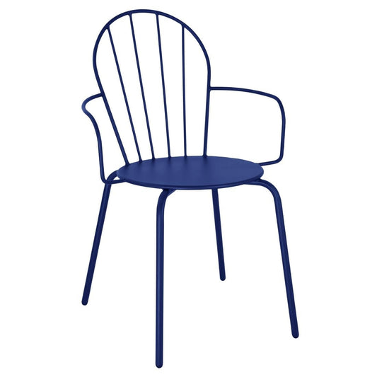 Fauteuils Bolero Adeline bleu marine (lot de 4) - Bolero - HZ359
