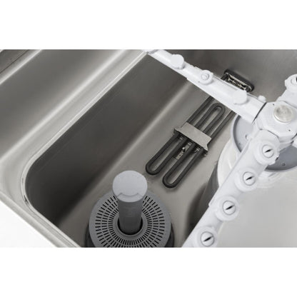 Lave-vaisselle numérique à capot Buffalo avec pompe de vidange 9,7 kW triphasé - Buffalo - DN975