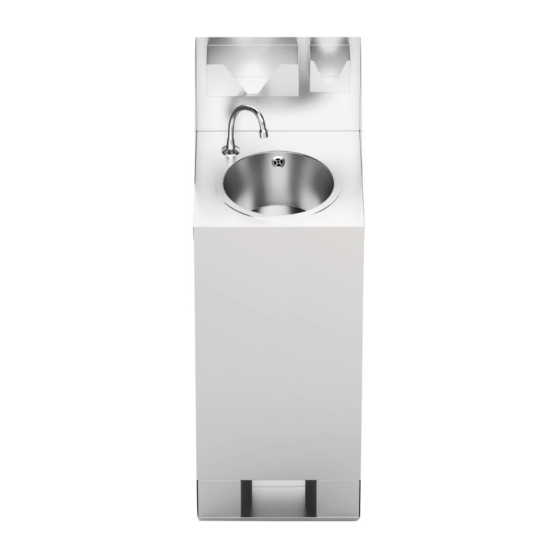 Station de lavage des mains mobile avec crédence IMC 10L - IMC - DA248