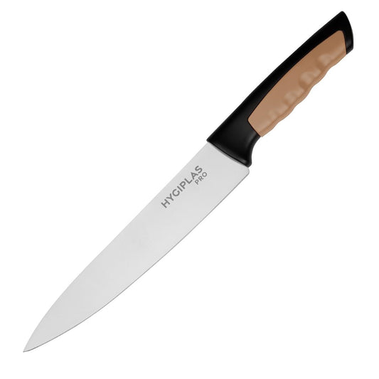 Couteau de cuisine Hygiplas Pro marron 21,5cm - Hygiplas - JD226