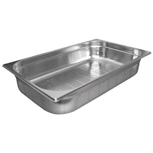 Bac Gastronorme inox perforé GN 1/1 65mm Vogue - Vogue - K840