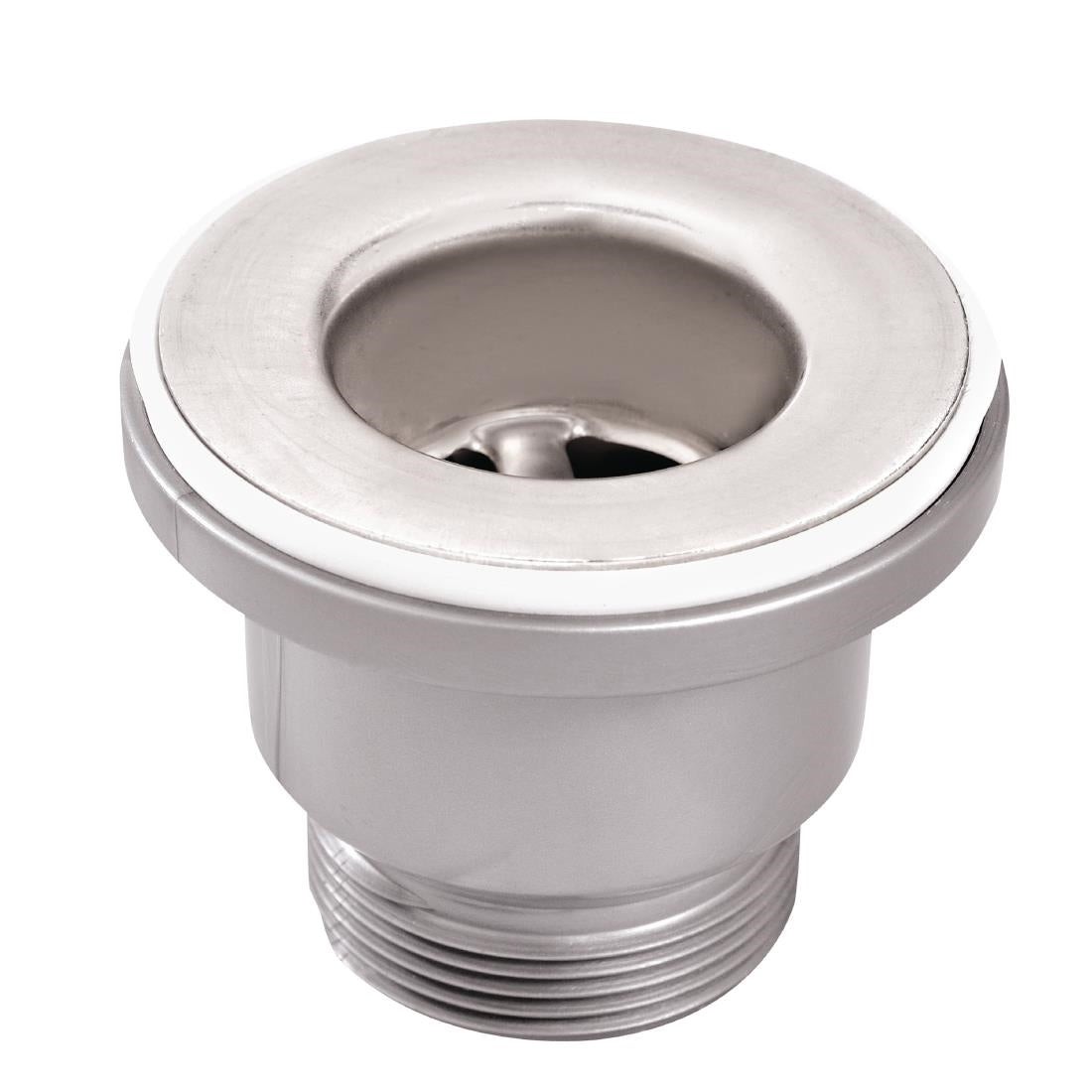 Crépine de vidange en laiton chromé avec joint et écrou de fixation Gastro M 38mm - Gastro M - CW373