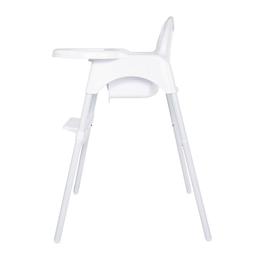 Chaise haute bébé Bolero blanc brillant - Bolero - CY599