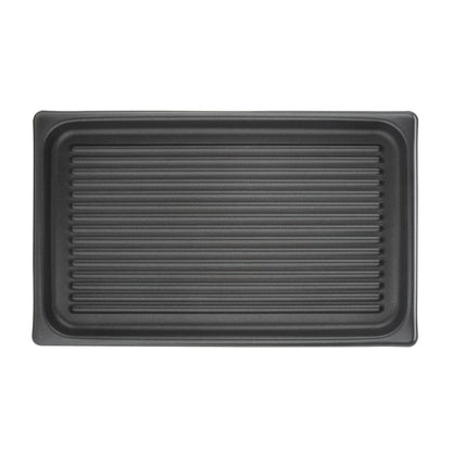 Plaque rainurée GN 1/1 antiadhésive Vogue - Vogue - S372