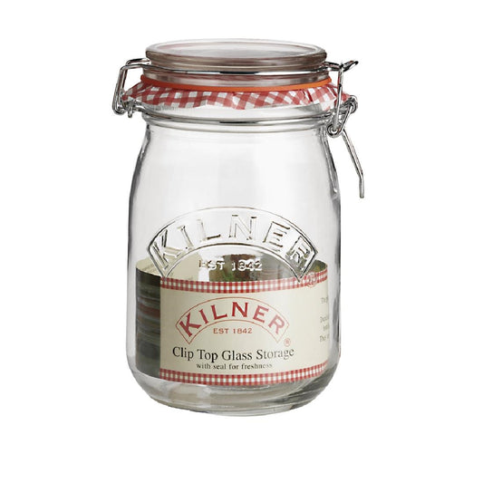 Bocal à conserve avec clip Kilner 1L - Kilner - GG782