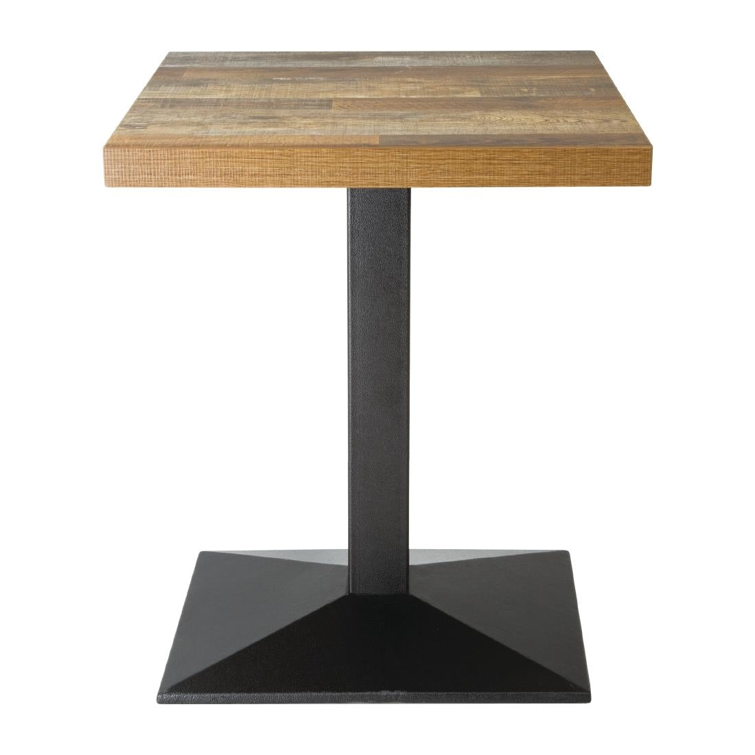 Plateau de table carré Bolero effet bois vieilli - 60 cm - Bolero - DR821