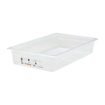 Bac en polypropylène Cambro Safetrak IML GN 1/1 100mm - Cambro - JN501