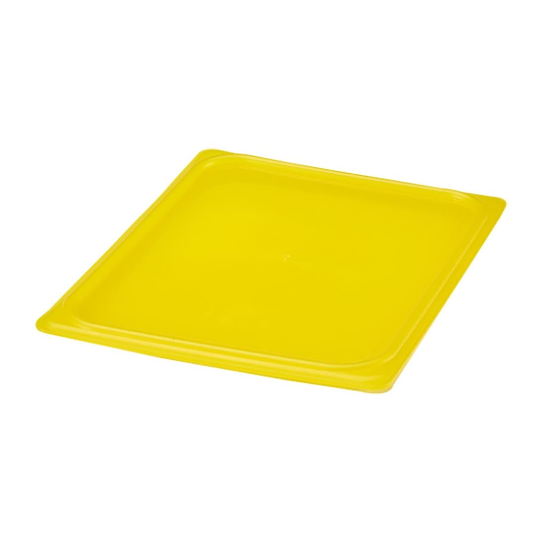 Couvercle hermétique en polypropylène GN 1/2 Cambro Safetrak IML jaune - Cambro - JN527