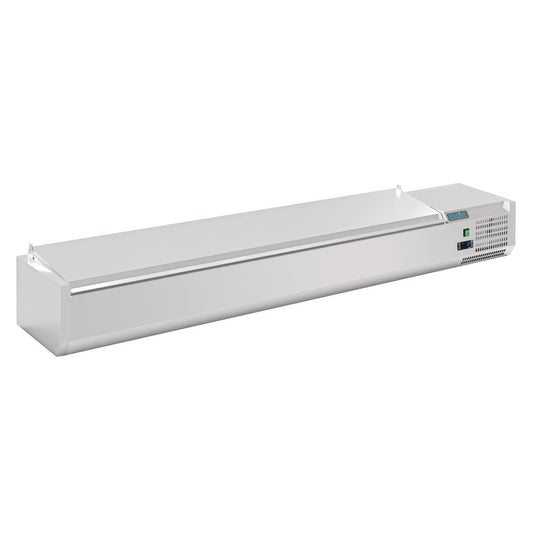 Saladette à poser avec couvercle Polar Série G 10x GN 1/4 - Polar - FA857