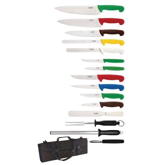 Ensemble de couteaux 15 pièces Hygiplas - Hygiplas - S454