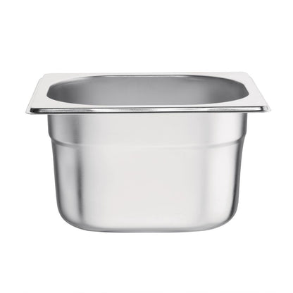 Bac Gastronorme inox GN 1/6 100mm Vogue - Vogue - K991