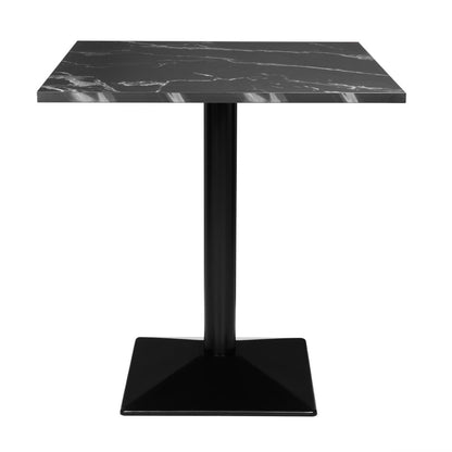 Table carrée Bolero Complete effet pierre noire 700mm - Bolero - HW851