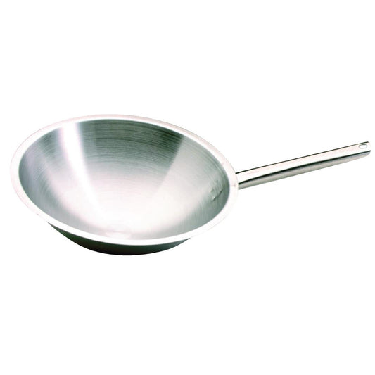 Wok en inox Matfer Bourgeat Tradition Plus 350mm - Matfer Bourgeat - P481