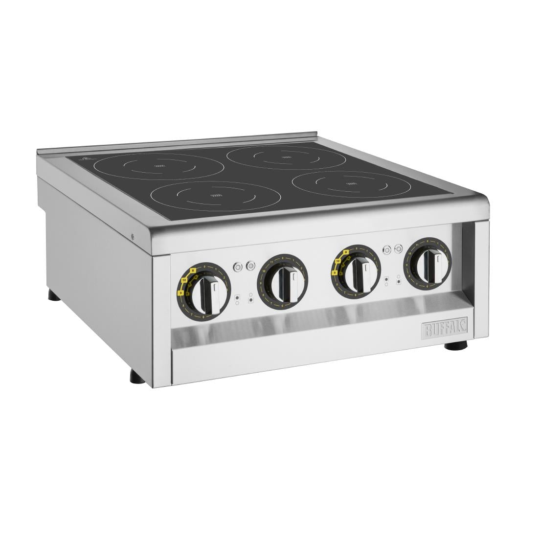 Plaque de cuisson à induction Buffalo Série 600 4 zones 2 x 3 kW - Buffalo - FU219