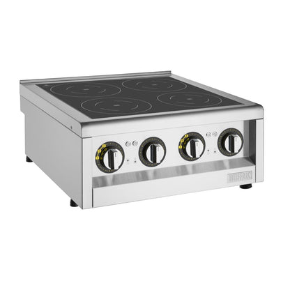 Plaque de cuisson à induction Buffalo Série 600 4 zones 2 x 3 kW - Buffalo - FU219