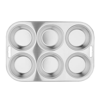Plaque de 6 moules à muffins profonds Vogue - Vogue - E714