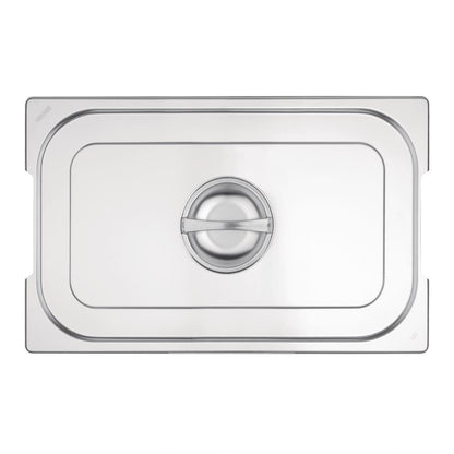Couvercle inox GN 1/1 avec poignée Vogue - Vogue - CB181