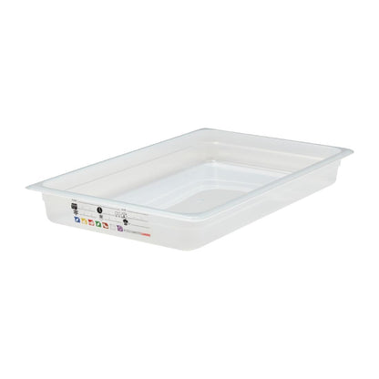 Bac en polypropylène Cambro Safetrak IML GN 1/1 65mm - Cambro - JN500