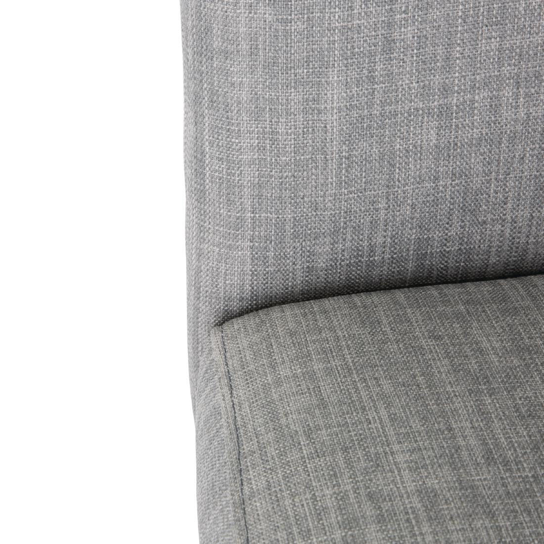 Chaises Bolero Chiswick grises (lot de 2) - Bolero - DT696
